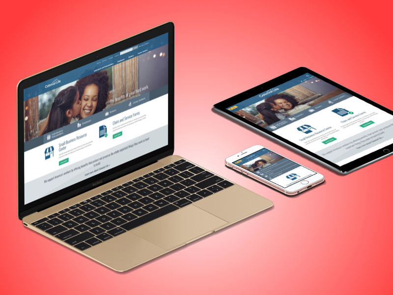 coloniallife.com redesign